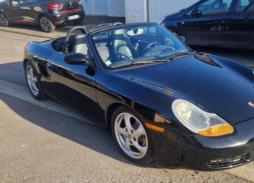 Porsche Boxster 2.5 uit 1998 145.000km, Auto's, Porsche, Bedrijf, Benzine, Cabriolet, Handgeschakeld, Zwart, Ophalen
