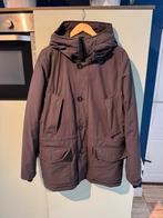 Woolrich parka gijs maat m heren, Kleding | Heren, Jassen | Winter, Ophalen of Verzenden, Zo goed als nieuw, Maat 48/50 (M), Grijs