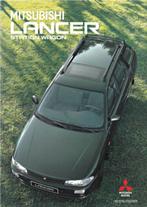 Brochure Mitsubishi Lancer Stationwagon 11-1996 NEDERLAND, Gelezen, Ophalen of Verzenden, Mitsubishi, Mitsubishi