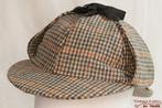 deerstalker Sherlock Holmes pet oranje/groen 58, 59, 60, 61, Kleding | Heren, Hoeden en Petten, Nieuw, Ophalen of Verzenden, Pet