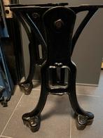 Antieke industriële onderstel in hoogte verstelbaar, Ophalen, Tafelpoot, Minder dan 50 cm, Gebruikt