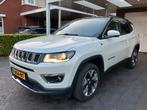 Jeep Compass 1.4 Multiair 170pk 4x4 Aut Limited Trekhaak, na, Auto's, Jeep, 450 kg, 4 cilinders, Leder en Stof, Wit