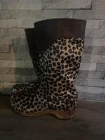Sanita klomplaars luipaard print maat 39, Kleding | Dames, Schoenen, Overige kleuren, Overige typen, Ophalen of Verzenden, Zo goed als nieuw