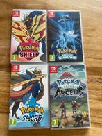 Nintendo switch pokemon spellen, 1 speler, Zo goed als nieuw, Vanaf 7 jaar, Ophalen