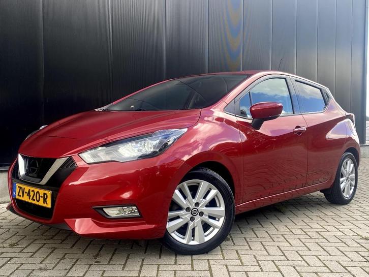 Nissan Micra 0.9 IG-T  - Stoelverwarming/Camera/Trekhaak, Auto's, Nissan, Particulier, Micra, ABS, Achteruitrijcamera, Airconditioning
