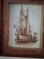 3d zeilschip, Antiek en Kunst, Kunst | Tekeningen en Foto's, Ophalen of Verzenden