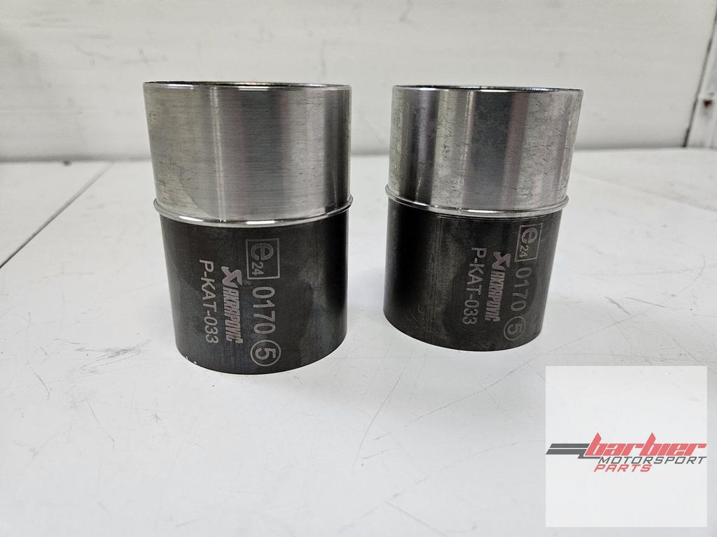 2x Akrapovic P-Kat 033, P-KAT033, ZZR 1400, ZZR1400, Gebruikt, YAMAHA, Ophalen of Verzenden, Akrapovic