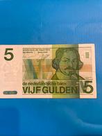 Briefje 5 gulden, Ophalen of Verzenden, 5 gulden