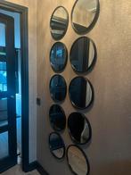 Spiegels rond zwart 30 cm 10 stuks, Huis en Inrichting, Woonaccessoires | Spiegels, Ophalen, Minder dan 50 cm, Rond, Zo goed als nieuw
