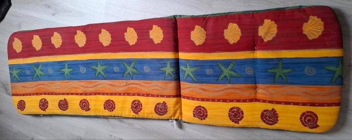 Tuinkussen voor Ligbed - Zomerse Print, Tuin en Terras, Ligbedden, Zo goed als nieuw, Overige materialen, Ophalen