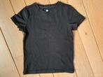 HEMA t- shirt korte mouw zwart maat 110 / 116, Kinderen en Baby's, Kinderkleding | Maat 110, Meisje, Ophalen of Verzenden, Zo goed als nieuw