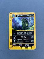 Tyranitar H28 Pokemon Aquapolis, Ophalen of Verzenden, Gebruikt, Losse kaart