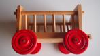 vintage houten speelgoed trekwagen Pop Kinderwagen BOLDERKAR, Verzenden