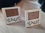 2 Fotolijstjes Zilveren Vlinders, Ophalen of Verzenden, Zo goed als nieuw
