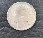 Nederland 25 cent 1903 Wilhelmina zilver, Zilver, 25 cent, Ophalen of Verzenden, Koningin Wilhelmina