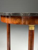 Empire Gueridon bijzettafel 1900 mahonie, Ophalen of Verzenden