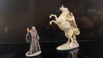 NLP lord of the rings: Gandalf the White met Denethor, Ophalen of Verzenden, Zo goed als nieuw, Actiefiguurtje