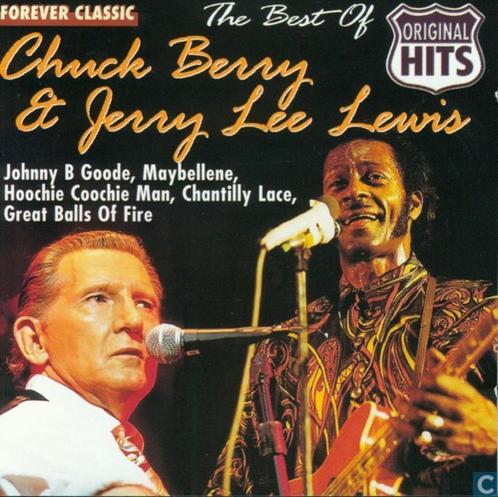 The Best Of Chuck Berry & Jerry Lee Lewis CD, Cd's en Dvd's, Cd's | Pop, Zo goed als nieuw, 1980 tot 2000, Verzenden