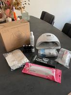 Gellak set - max 5x gebruikt, Ophalen of Verzenden, Zo goed als nieuw, Handen en Nagels