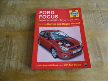 Ford Focus 2001-2005 - Vraagbaak Haynes Werkplaatshandboek beschikbaar voor biedingen