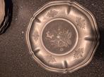 5 tinnen borden, Antiek en Kunst, Antiek | Tin, Ophalen of Verzenden