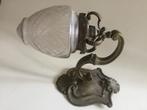 Prachtige buitenlamp. Geslepen glas en koper, Ophalen