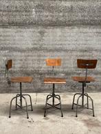 Set van 3 vintage Bozo bureaustoelen, Overige materialen, Overige kleuren, Drie, Vintage