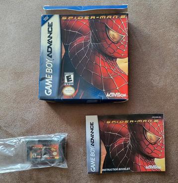 Gameboy advance spiderman 2 beschikbaar voor biedingen