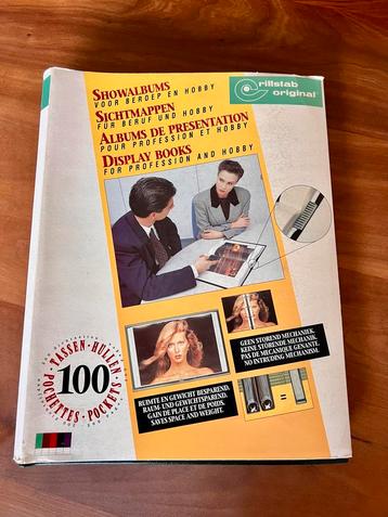 Groene A4 Showmap/Presentatiemap - 200 Zichtzijden Nieuw beschikbaar voor biedingen