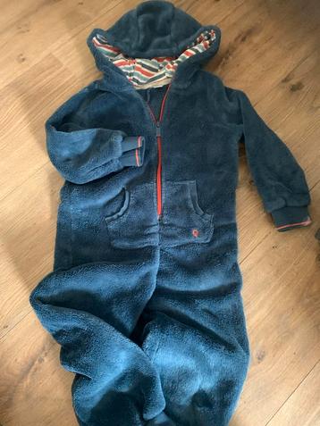 Blauwe Onesie met Capuchon, Maat 98 beschikbaar voor biedingen