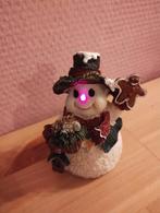 Sneeuwpop met licht en geluid, Diversen, Kerst, Ophalen, Zo goed als nieuw