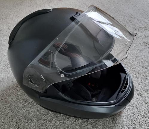 BMW Systeemhelm 6, donkergrijs, maat 60/61, Motoren, Kleding | Motorhelmen, Dames, Heren, Kinderen, Systeemhelm, XL, Overige merken