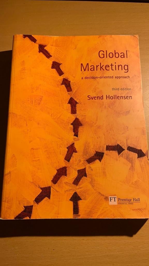 Global marketing - a decision-oriented approach, Ophalen of Verzenden, Beta, Zo goed als nieuw, HBO