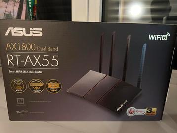 ASUS RT-AX55 WiFi 6 Router beschikbaar voor biedingen
