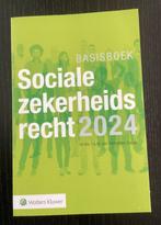 Basisboek Sociale zekerheidsrecht 2024, Zo goed als nieuw, Wolters Kluwer, Alpha, HBO