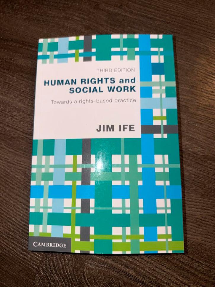 Human Rights and Social Work - Jim Ife - 3rd Edition, Boeken, Studieboeken en Cursussen, Gelezen, HBO, Gamma, Ophalen of Verzenden