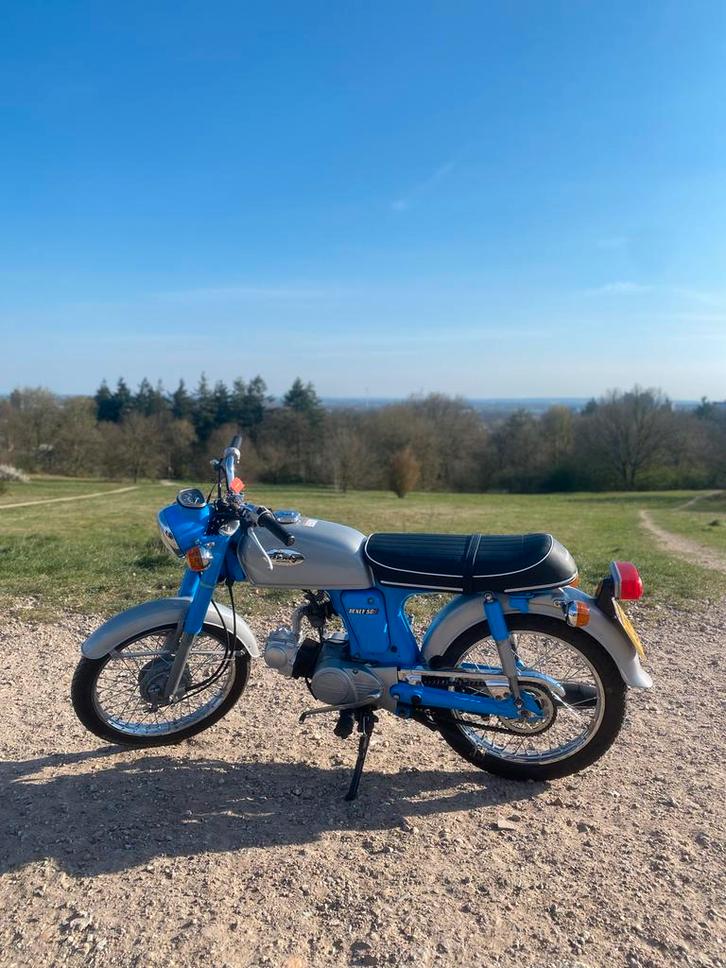 Honda Benly CD50S - oldtimer, Fietsen en Brommers, Brommers | Oldtimers, Maximaal 45 km/u, Ophalen