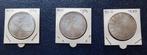 50 Gulden munt Zilver, Koningin Beatrix, Zilver, Ophalen of Verzenden, Losse munt