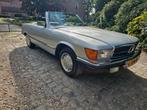 Mercedes-Benz oldtimer SL 380 cabriolet 1981 zilverGrijs, Auto's, Mercedes-Benz, Achterwielaandrijving, 8 cilinders, Cabriolet