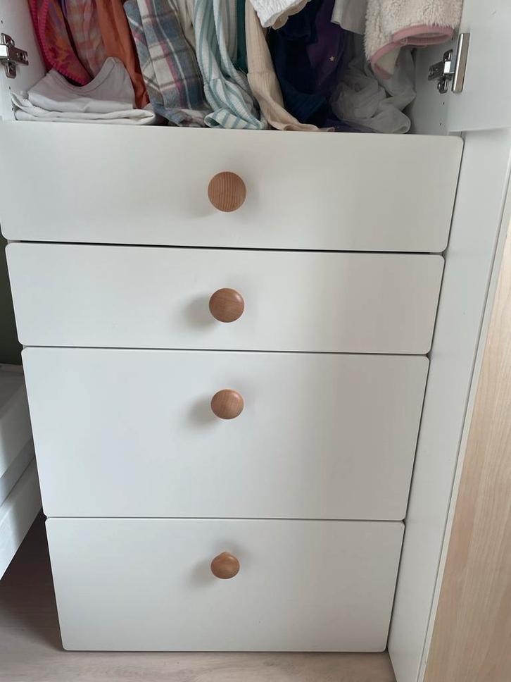 Smastad Kledingkast met lades, Kinderen en Baby's, Kinderkamer | Commodes en Kasten, Gebruikt, Kast, 105 cm of meer, 75 tot 100 cm
