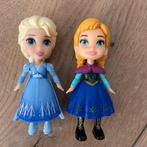 Disney Frozen Anna en Elsa poppetjes, Kinderen en Baby's, Speelgoed | Poppen, Ophalen of Verzenden, Zo goed als nieuw, Overige typen