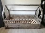 Nieuw stevig kinderbed steigerhout, Lattenbodem, 85 tot 100 cm, Nieuw, Ophalen of Verzenden