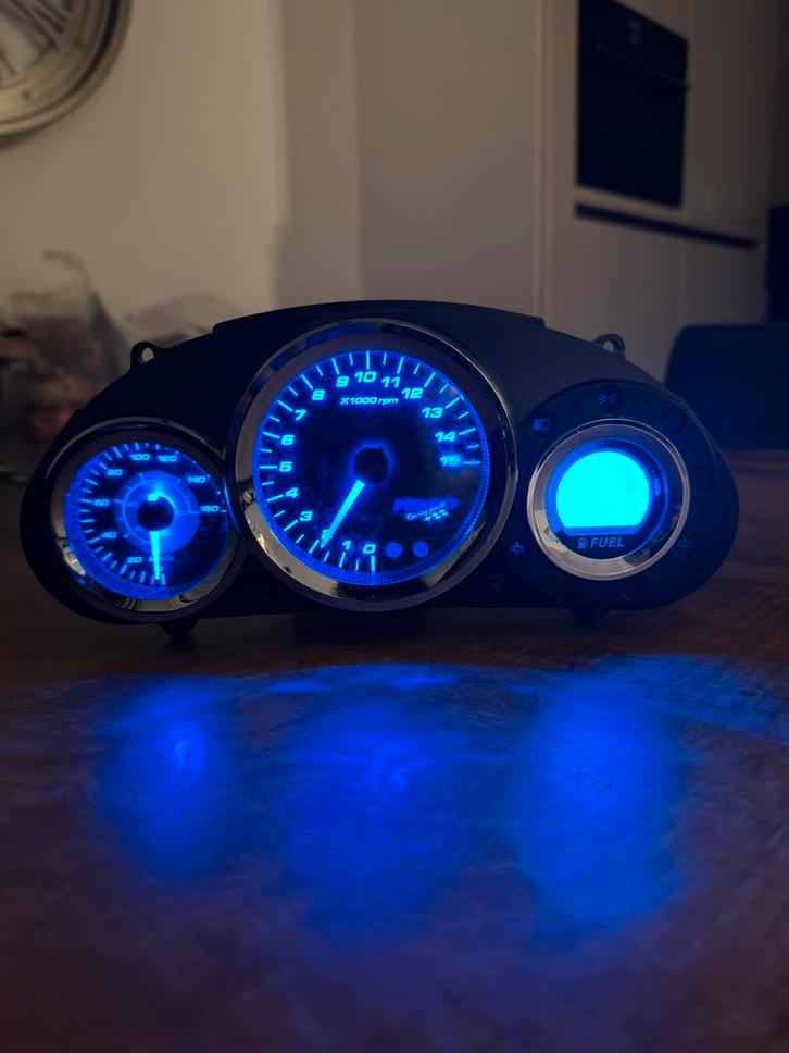 Koso GP style gilera runner teller, Muziek en Instrumenten, Licht en Laser, Zo goed als nieuw, Licht, Ophalen of Verzenden