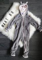 Onesie olifant grijs roze maat 80, Kinderen en Baby's, Babykleding | Maat 80, Ophalen of Verzenden, Gebruikt, Meisje, Pakje
