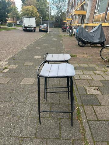 Hoge Tuin/Balkon Stoelen - Set van 2 beschikbaar voor biedingen