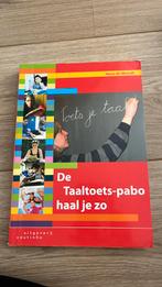 H. de Weerdt - De Taaltoets-pabo haal je zo, Ophalen of Verzenden, Zo goed als nieuw, H. de Weerdt