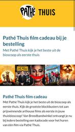 Pathe thuis film code, Tickets en Kaartjes, Eén persoon