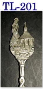 TL201 Theelepeltje Notre dame Banneux ( België ), Ophalen of Verzenden, Zo goed als nieuw