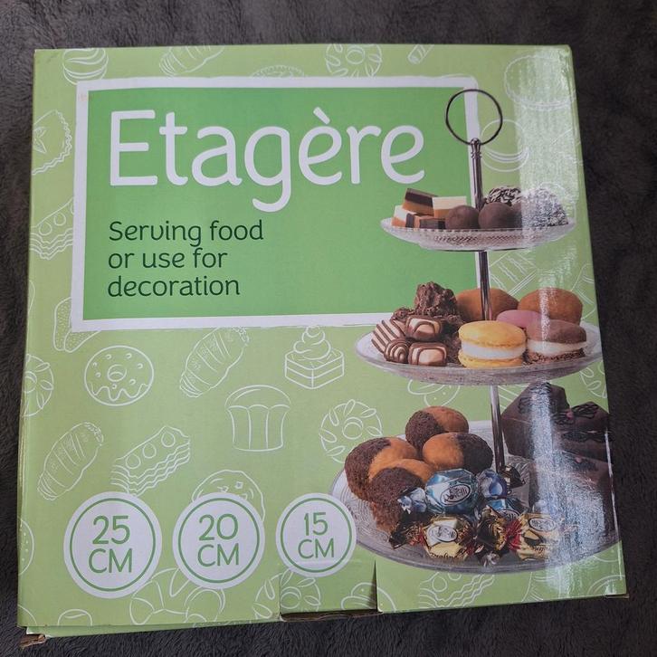 Nieuwe Etagere 25cm X 20cm x15cm, Huis en Inrichting, Woonaccessoires | Etagères, Nieuw, Ophalen of Verzenden