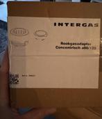 Intergas rookgasadapter concentrisch 80/125, Doe-het-zelf en Verbouw, Verwarming en Radiatoren, Minder dan 30 cm, Cv-ketel of Combi-ketel